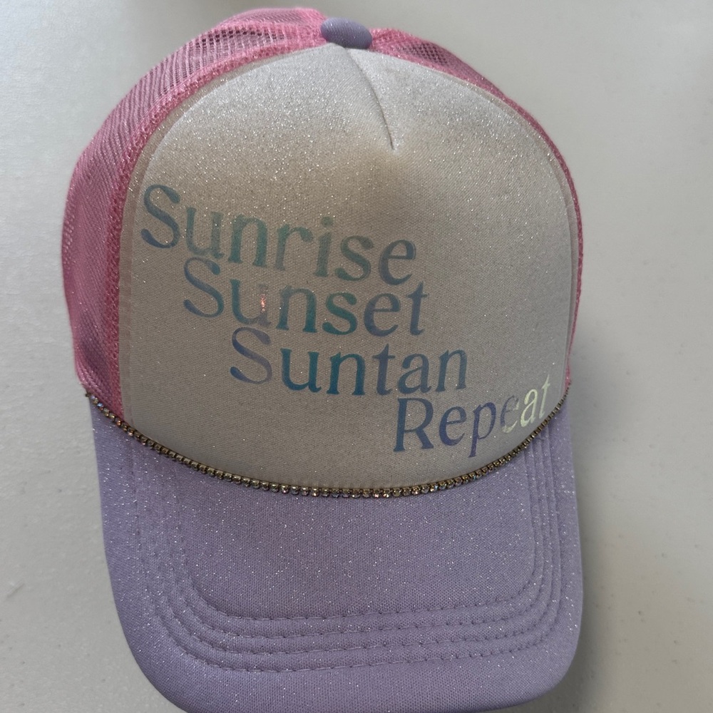 Pink and Purple Trucker Hat